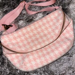 Stoney Clover Jumbo Fanny- pink houndstooth